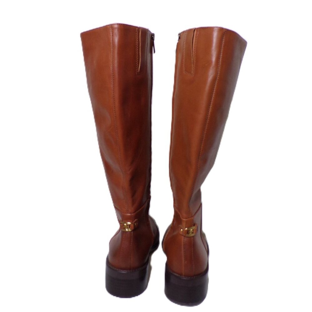 🆕SAM EDELMAN Mable Knee High Riding Boot Brown 7 - Picture 7 of 11